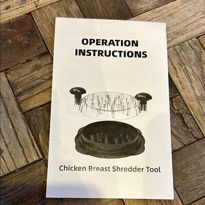 Chicken Breast Shredder Tool NWT